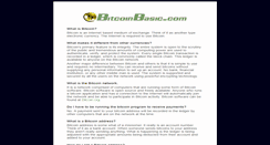 Desktop Screenshot of bitcoinbasic.com